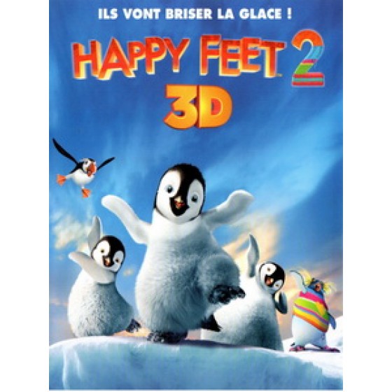 [英] 快樂腳 2 3D (Happy Feet 2 3D) (2011) <2D + 快門3D>[台版]